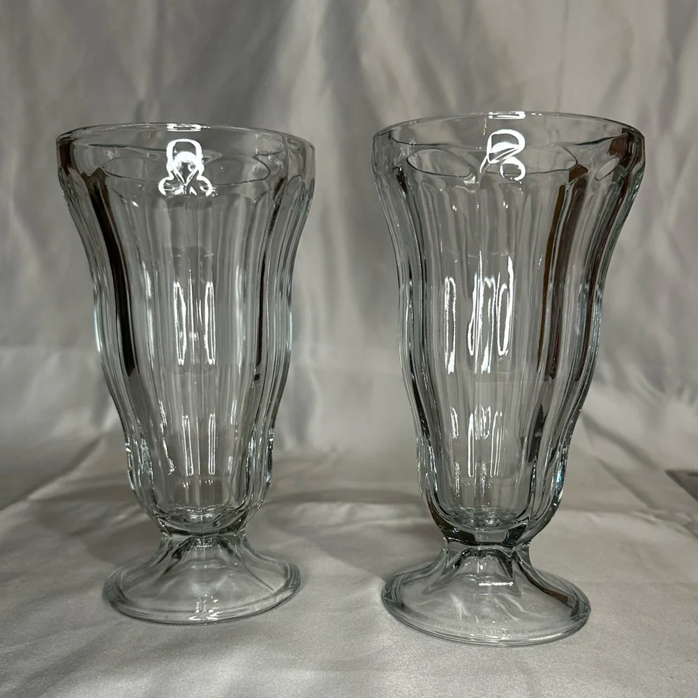 Vintage Anchor Hocking “Fountainware” 12oz Soda Tumbler Set